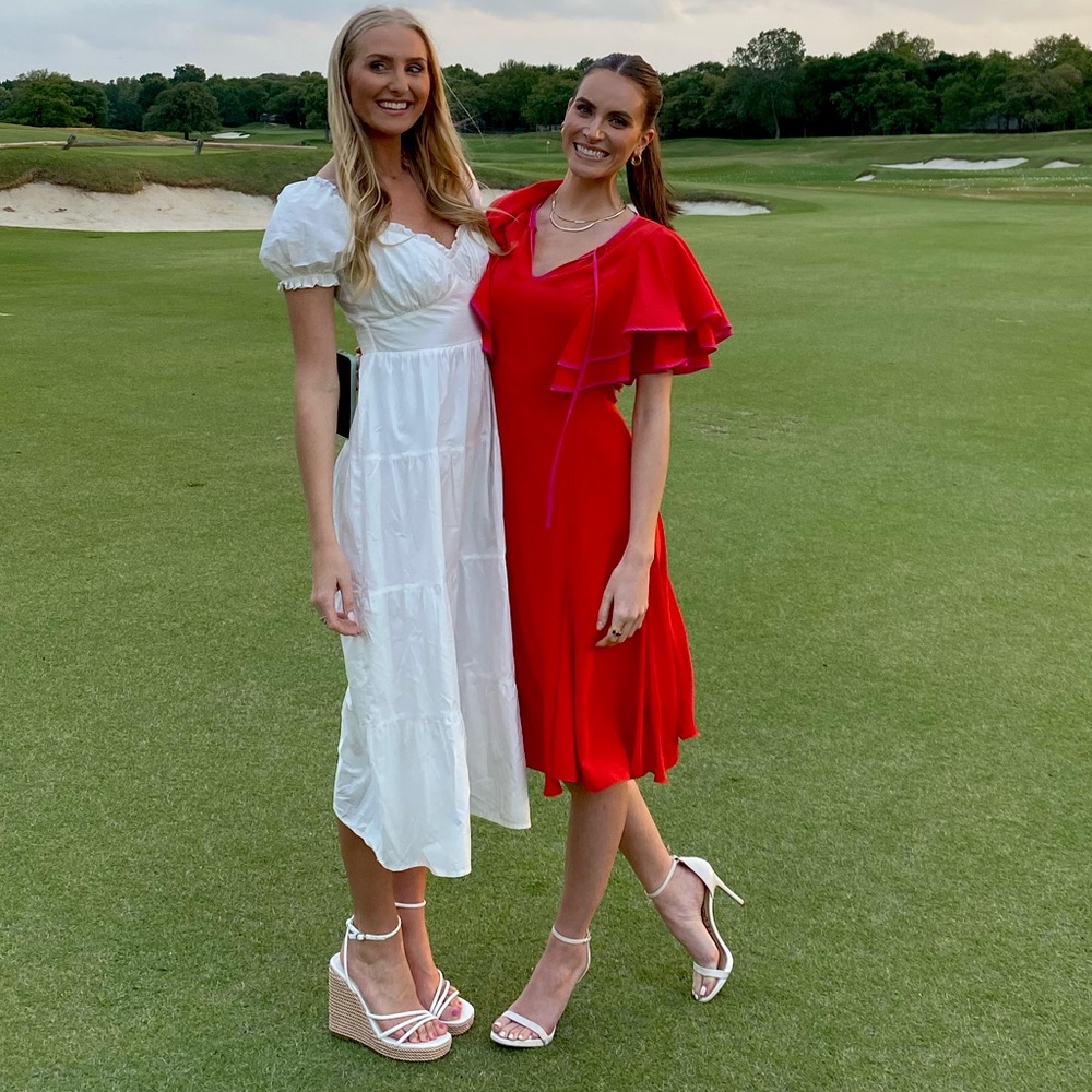 Red Vince Camuto Dress